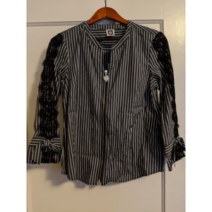 NWT striped blouse